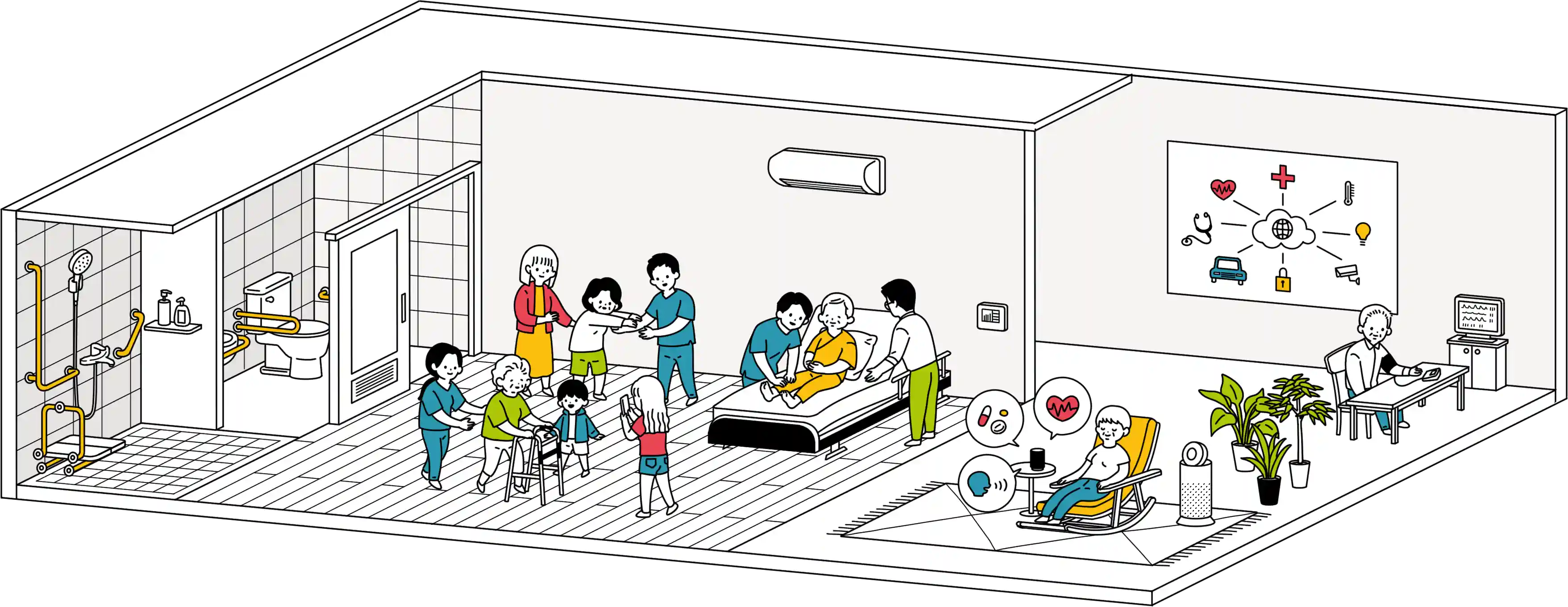 WholeLife service floor-health